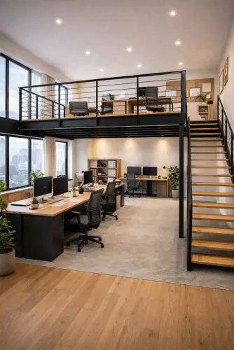 Kontraktor Mezzanine regol