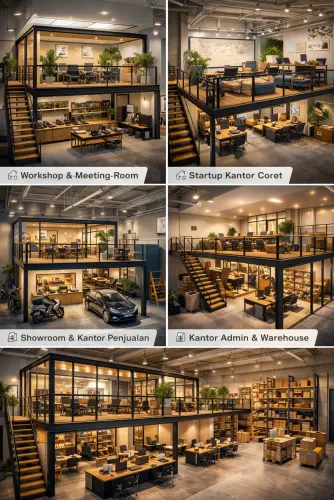 Mezzanine Ruang Kantor di Regol