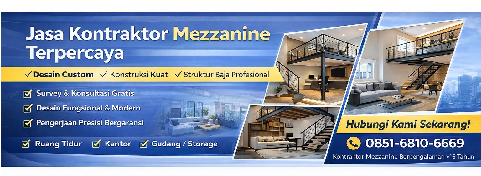 Jasa Pembuatan Mezzanine regol Bergaransi